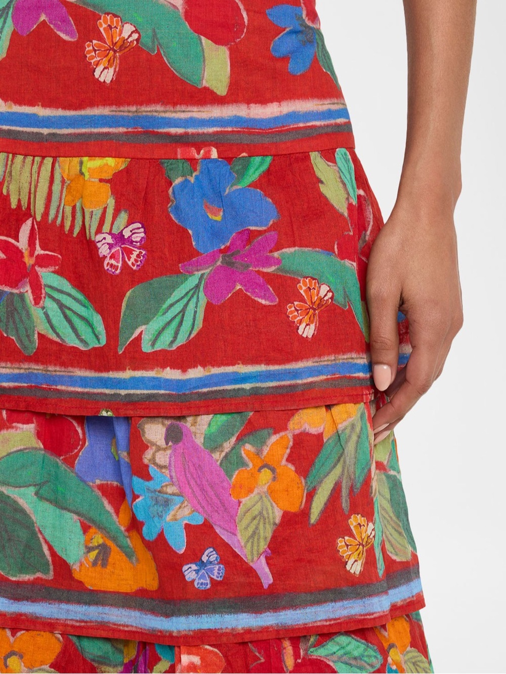 Marie Oliver Christie Tiered Maxi Skirt - Picture 5 of 5